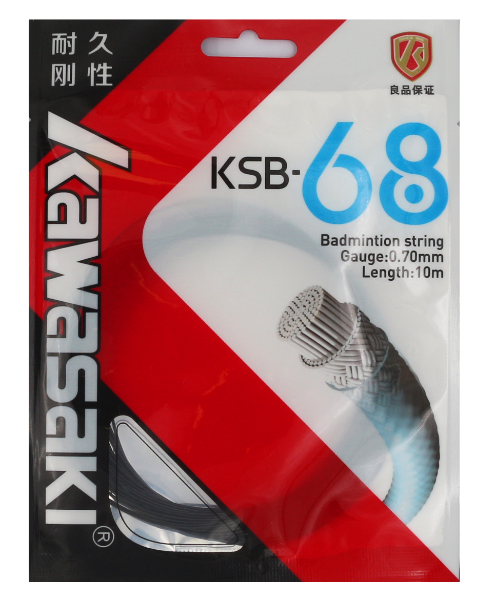Струна для бадминтона KAWASAKI KSB-68 (10 метров) BLACK