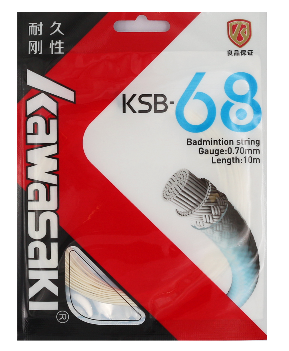 Струна для бадминтона KAWASAKI KSB-68 (10 метров) WHITE